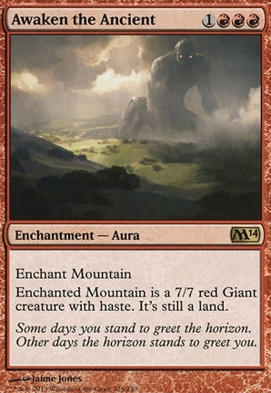 Awaken the Ancient (M14-R-FOIL)