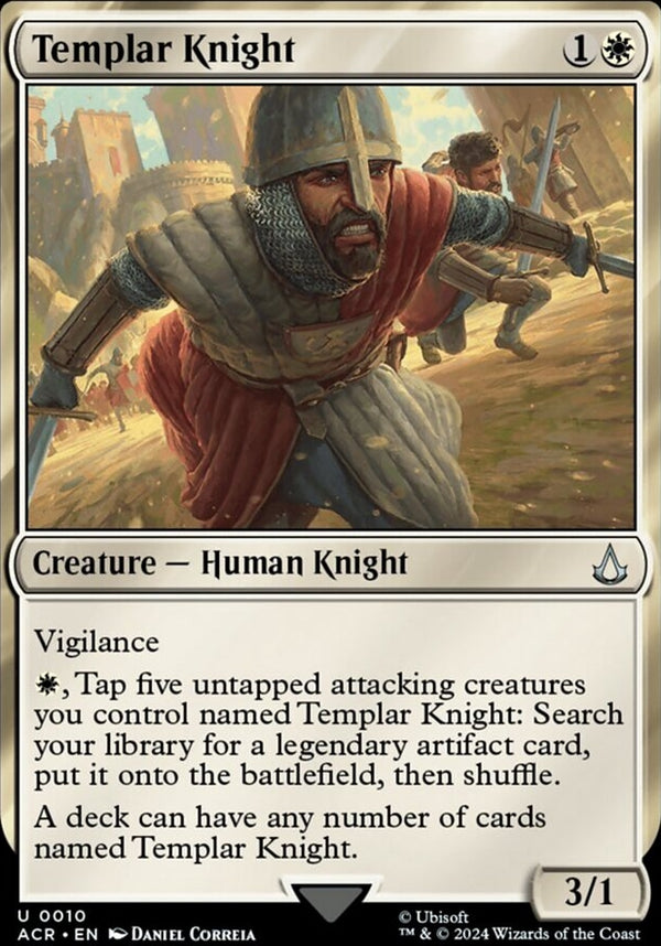 Templar Knight [#0010] (ACR-U)