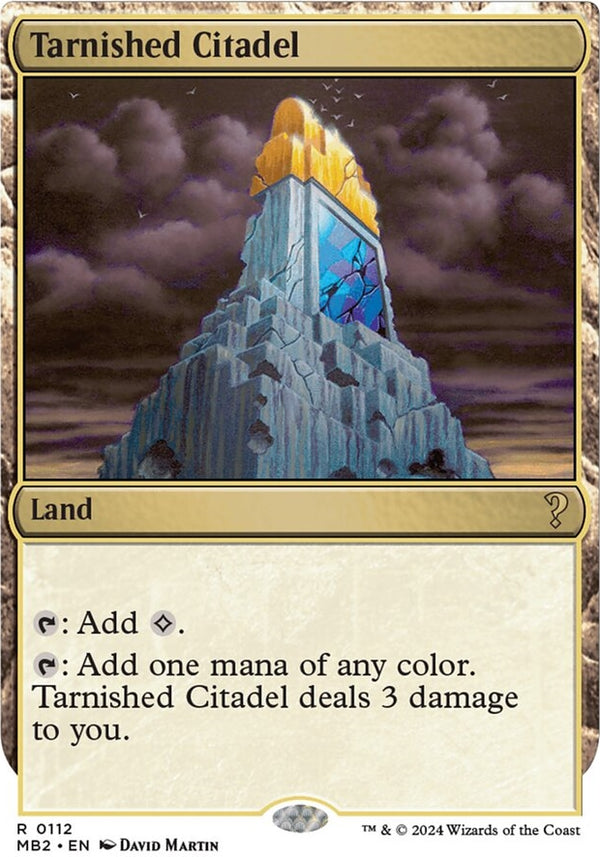 Tarnished Citadel [#0112 White-Border] (MB2-R)