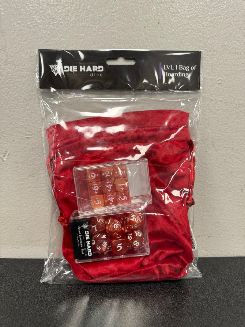 Helene Charity Raffle: Die Hard Dice - Red Bag and 2 Sets of Dice  ($32 Value)