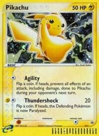 Pikachu - 012 (EX Series Collector's Tin) (PR) Nintendo Promo - Heavy Play Holofoil