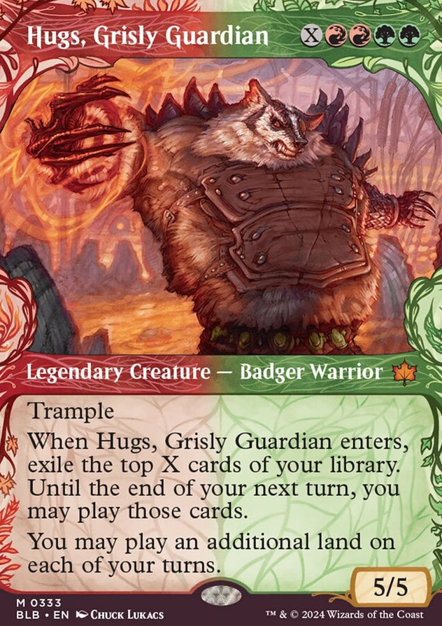 Hugs, Grisly Guardian [#0333 Showcase] (BLB-M)