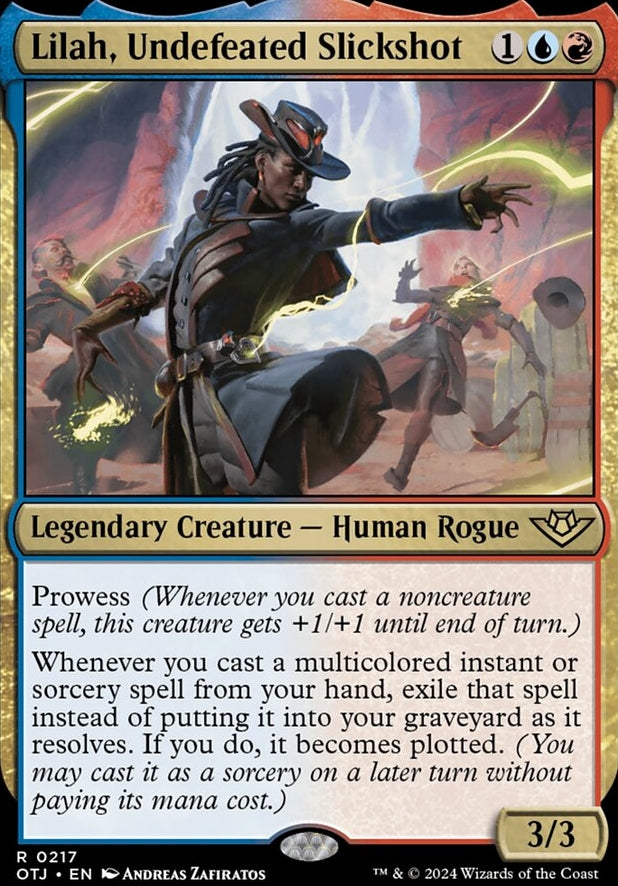 Lilah, Undefeated Slickshot [#0217] (OTJ-R-FOIL)