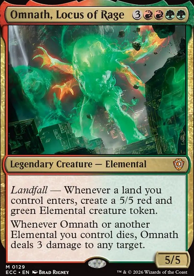 Omnath, Locus of Rage [ #0129 ] (ECC-M)