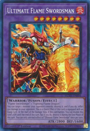 Ultimate Flame Swordsman (MZMI-EN004) Collector's Rare - Near Mint 1st Edition