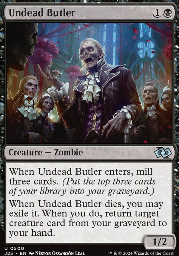 Undead Butler [#0500] (J25-U)