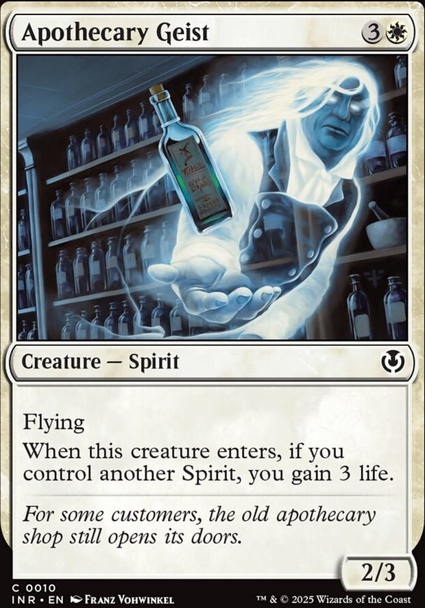 Apothecary Geist [ #0010 ] (INR-C-FOIL)