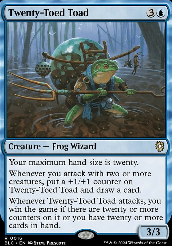 Twenty-Toed Toad [#0016] (BLC-R)