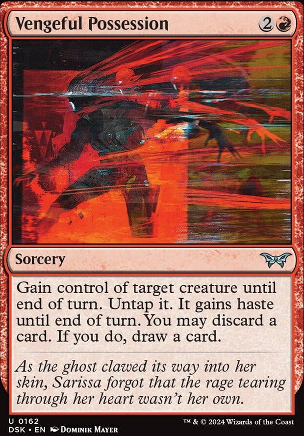 Vengeful Possession [#0162] (DSK-U-FOIL)