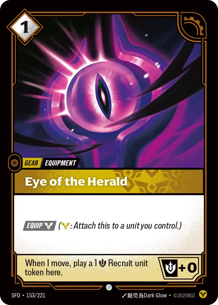Eye of the Herald - 153/221 (SFD) Common