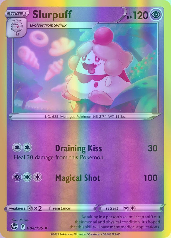 Slurpuff - 084/195 (SWSH12) Uncommon - Near Mint Reverse Holofoil