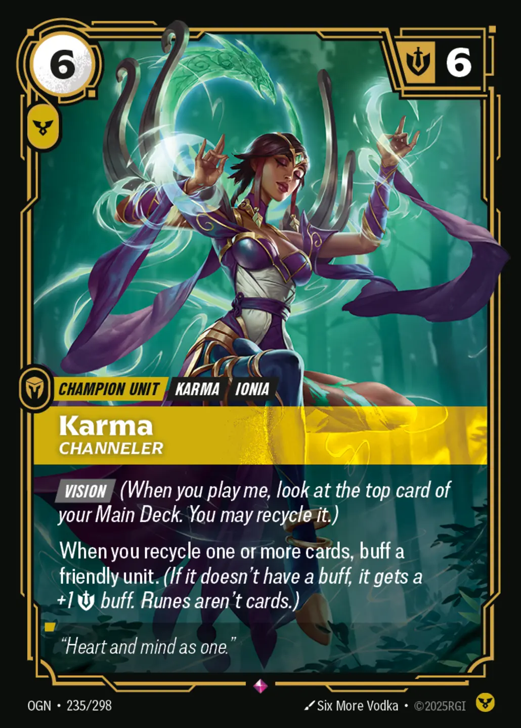 Karma - Channeler - 235/298 (OGN) Rare