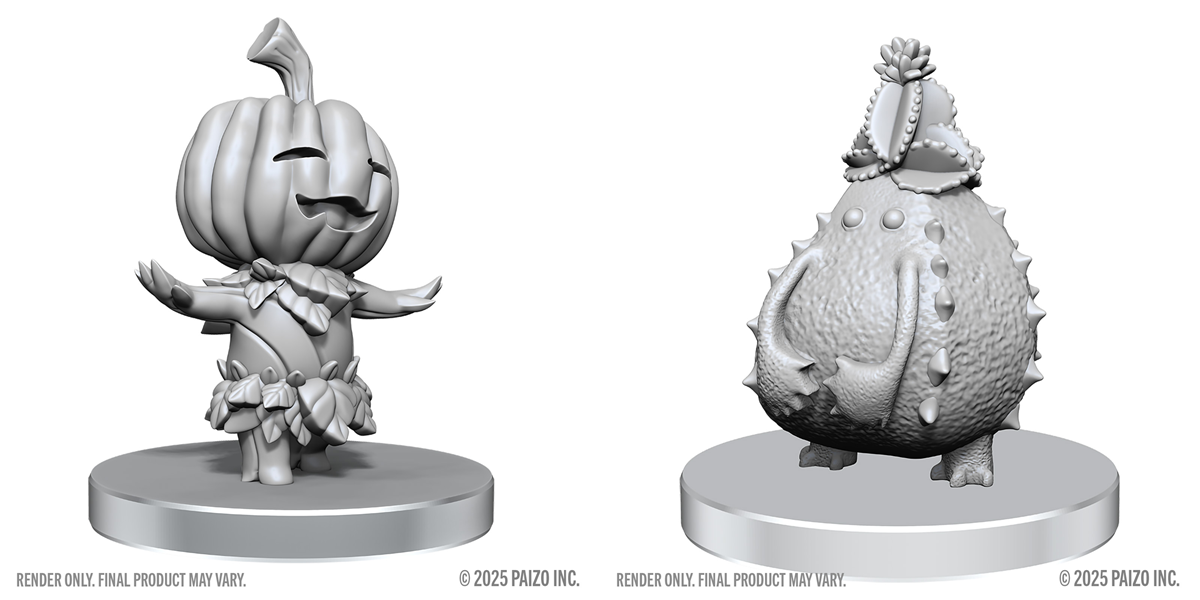 Pathfinder Battles: Deep Cuts - Gourd Leshy And Cactus Leshy (90821)
