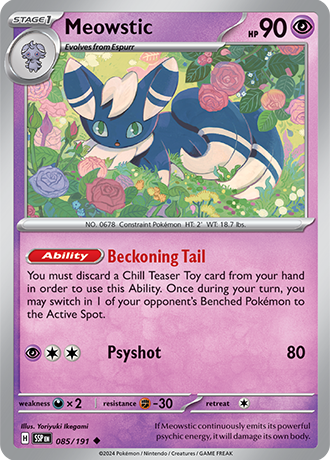 Meowstic - 085/191 (SSP) Uncommon - Near Mint