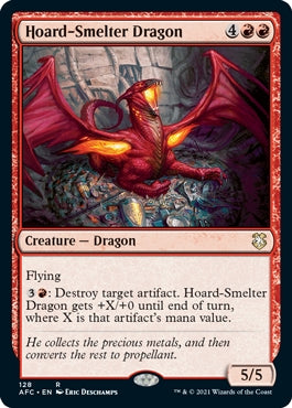 Hoard-Smelter Dragon [ #0128 ] (AFC-R)