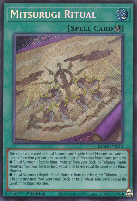 Mitsurugi Ritual (L26D-ENM15)