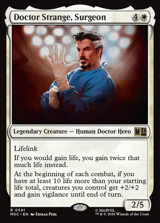 Doctor Strange, Surgeon [ #0591 ] (MSC-R)