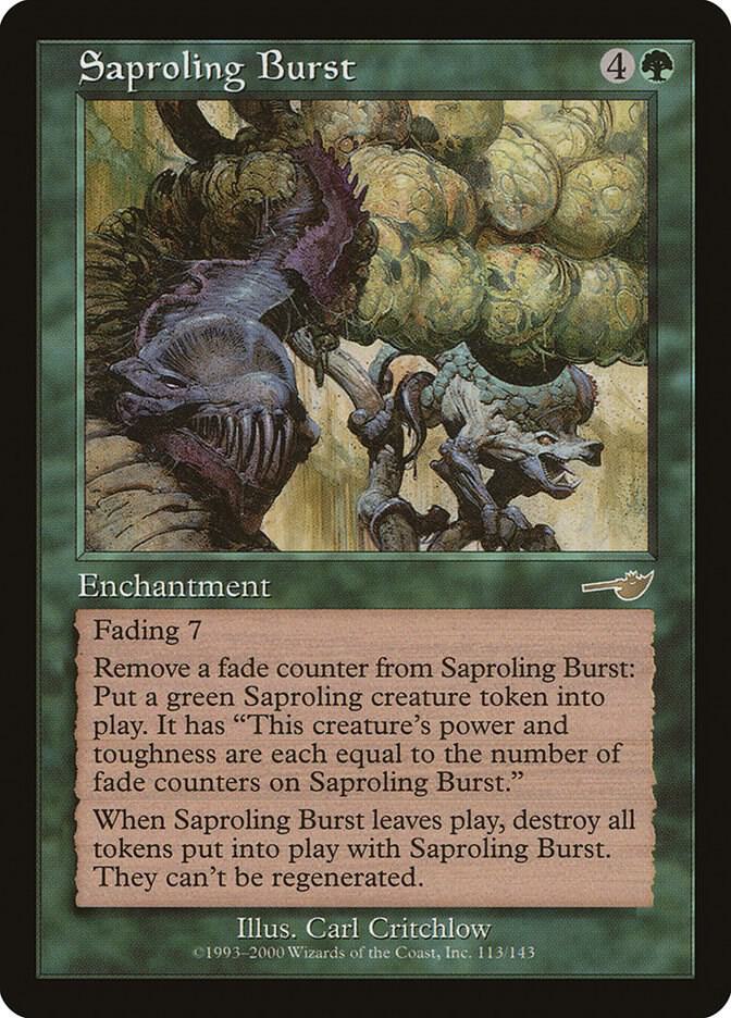 Saproling Burst (NEM-R) Light Play