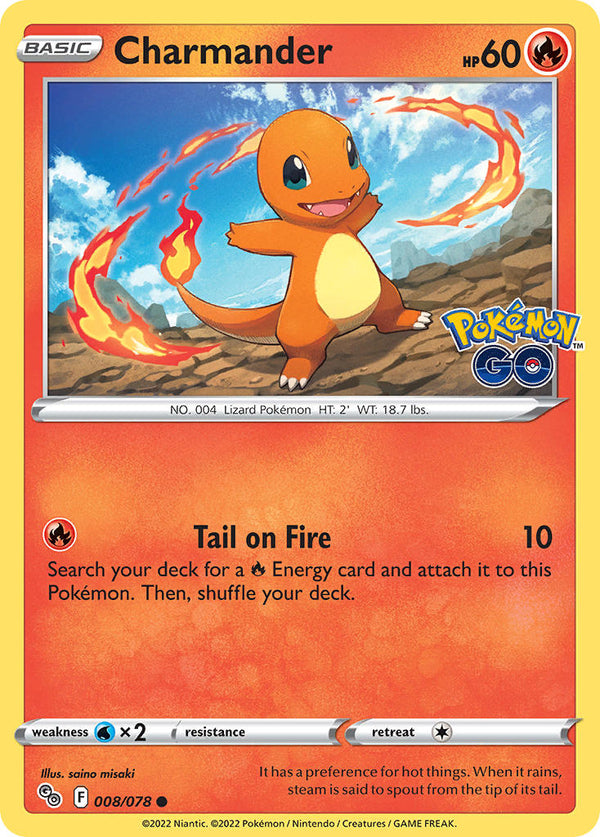 Charmander - 008/078 (PGO) Common - Near Mint