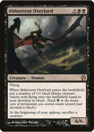 Abhorrent Overlord (THS-R-FOIL)