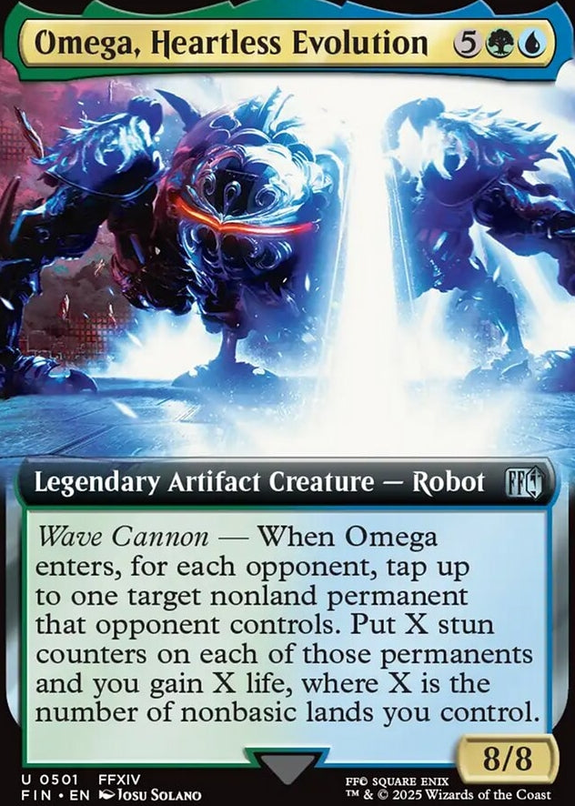 Omega, Heartless Evolution [ #0501 Extended Art ] (FIN-U)