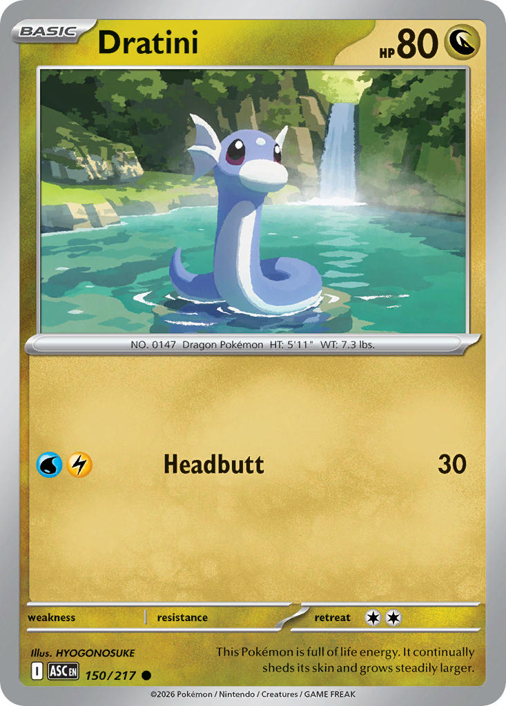 Dratini - 150/217 (ASC) Common