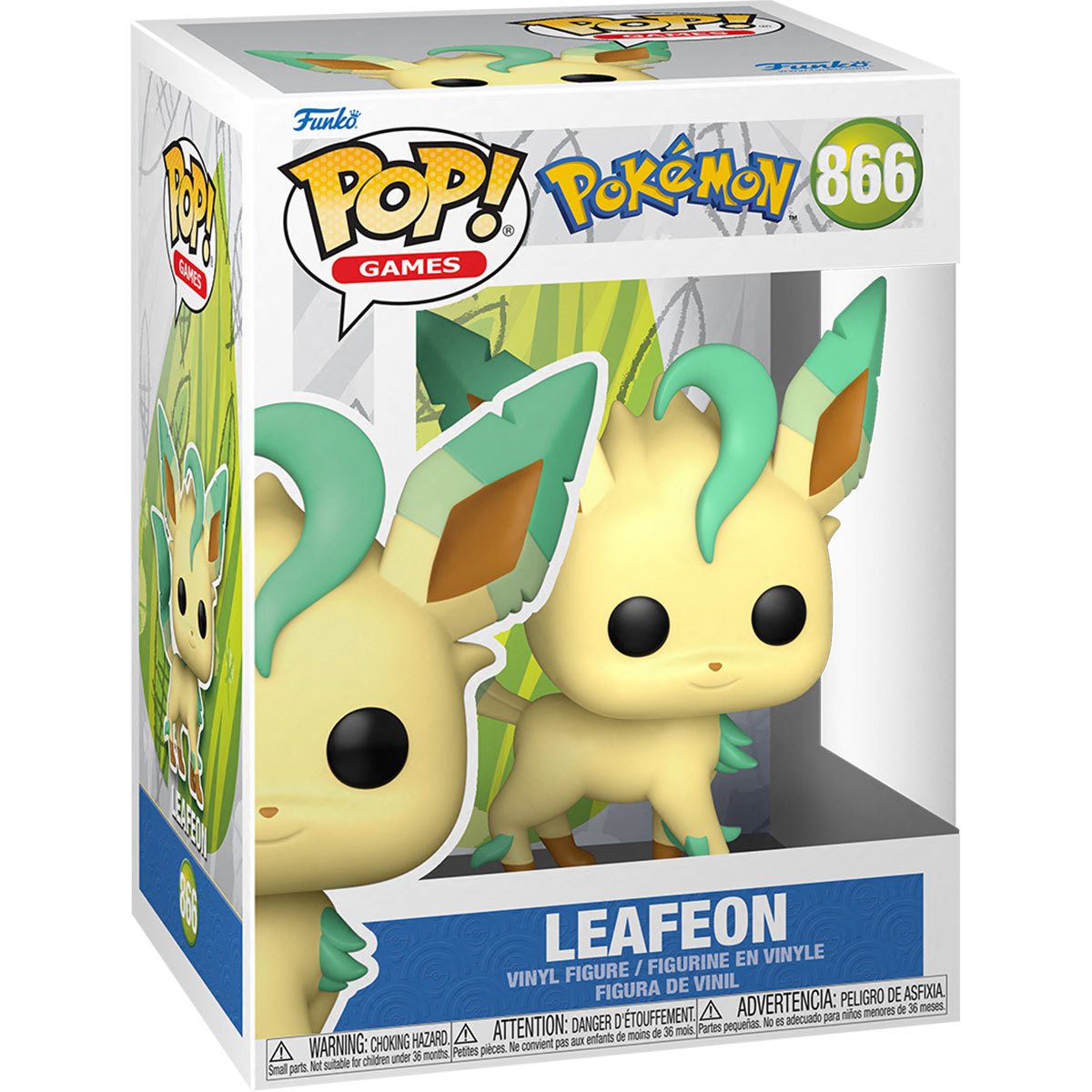 POP Figure: Pokemon #0866 - Leafeon
