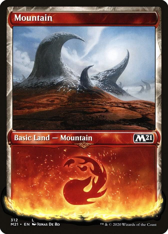 Mountain [#312 Showcase] (M21-C-FOIL)
