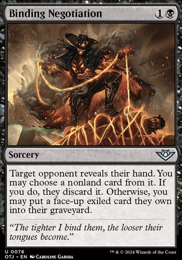 Binding Negotiation [#0078] (OTJ-U-FOIL)
