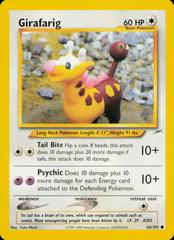 Girafarig -066/105 (N4) Common Near Mint Unlimited