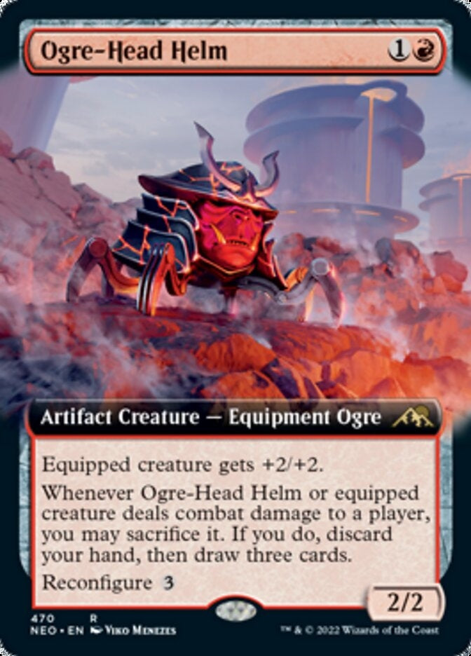 Ogre-Head Helm [ #470 Extended Art ] (NEO-R)