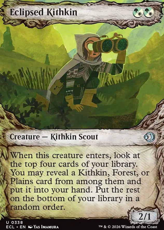 Eclipsed Kithkin [ #0338 Showcase ] (ECL-U)