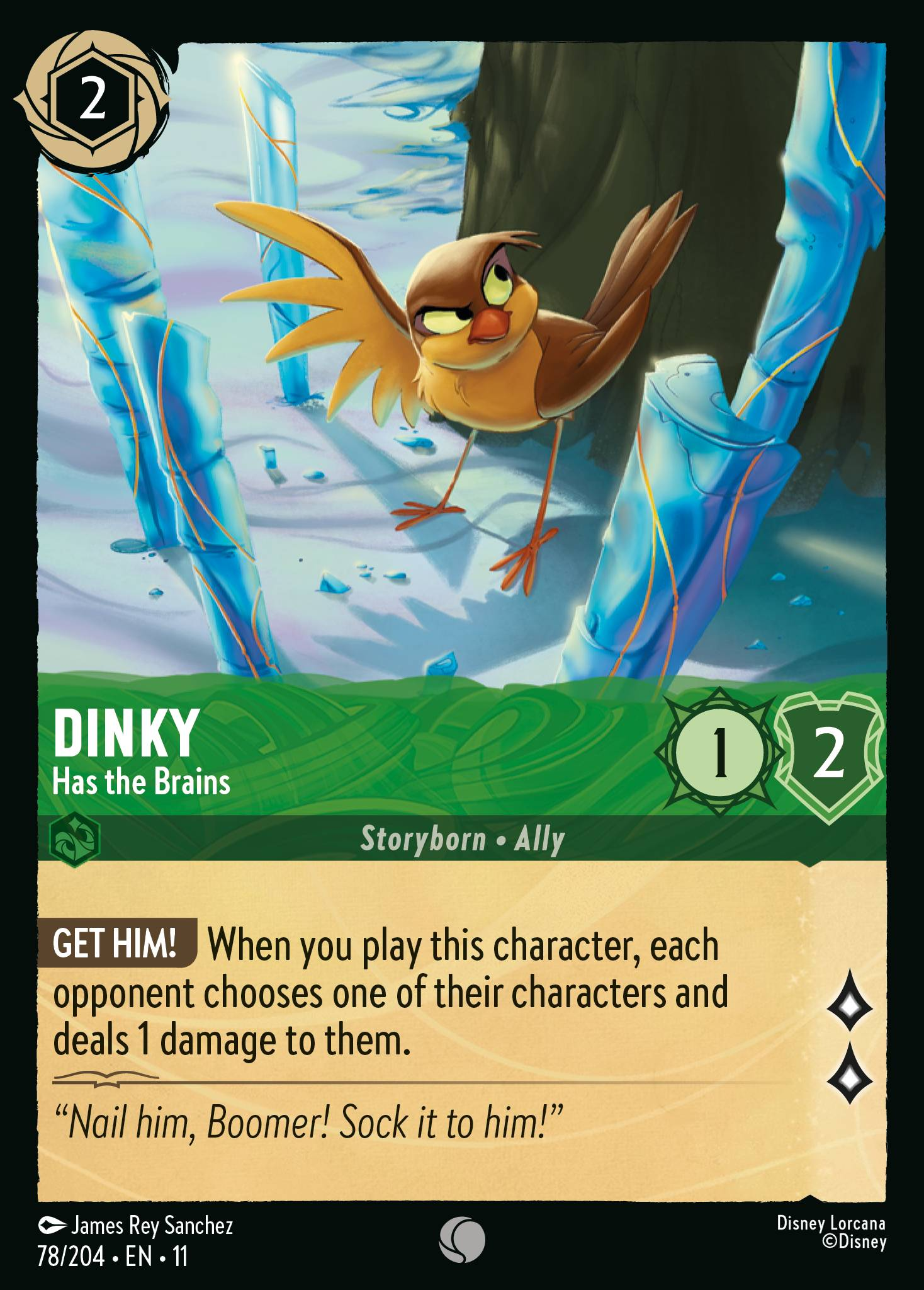 Dinky - Has the Brains (078/204 - Winterspell)  Common