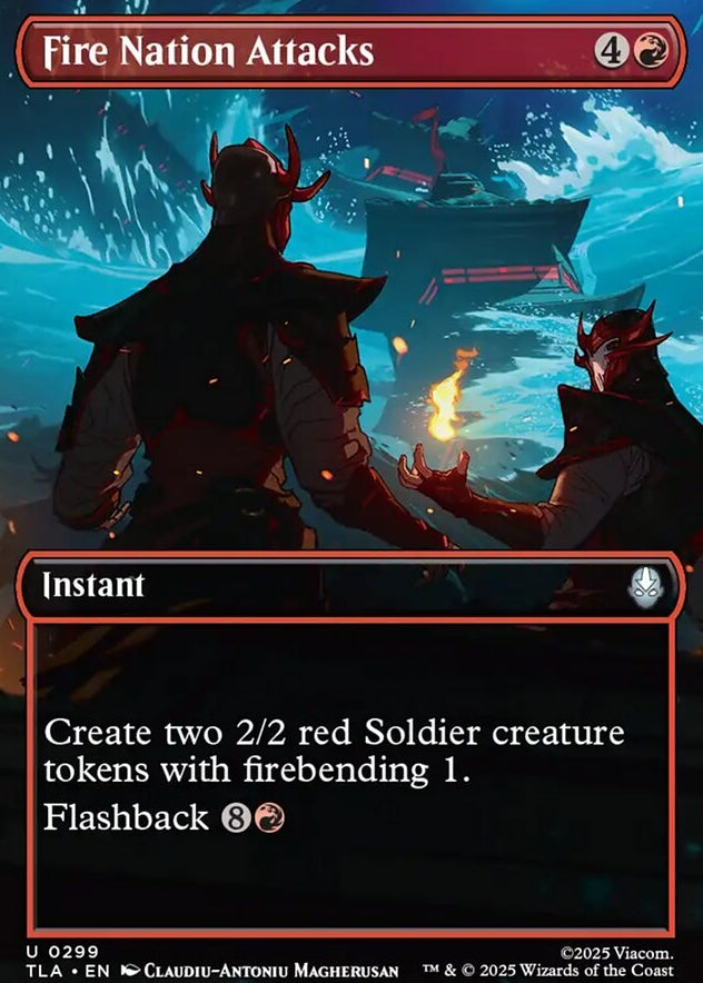 Fire Nation Attacks [ #0299 Borderless ] (TLA-U)