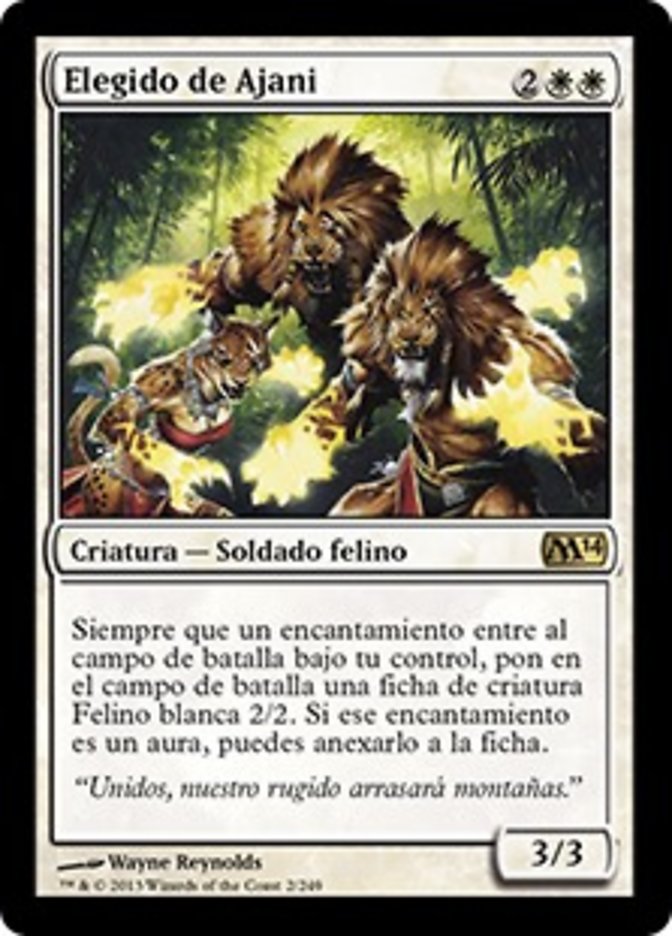 Ajani's Chosen (M14-R) Spanish