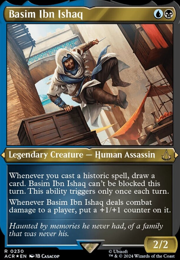 Basim Ibn Ishaq [#0230 Etched Foil] (ACR-R)