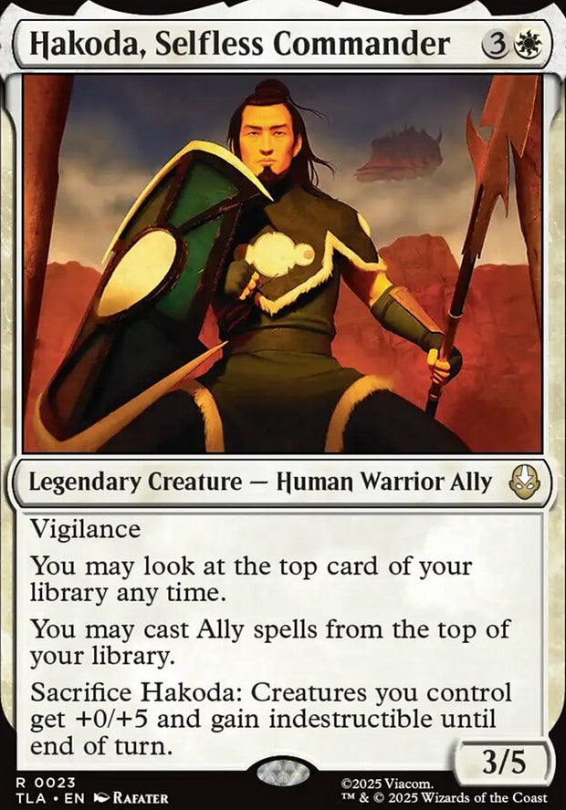 Hakoda, Selfless Commander [ #0023 ] (TLA-R)