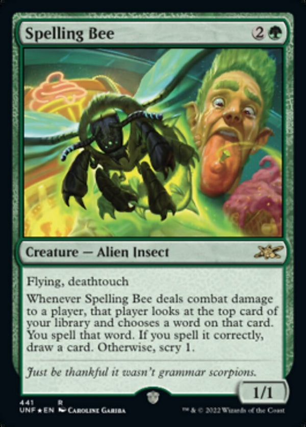 Spelling Bee [#441 Galaxy Foil] (UNF-R)