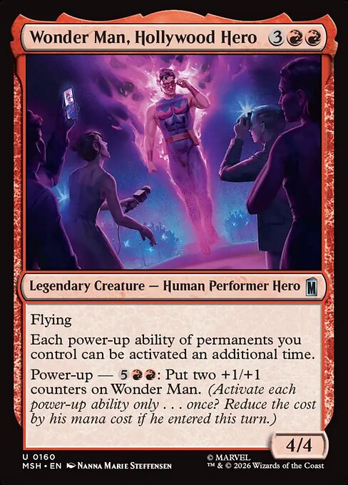 Wonder Man, Hollywood Hero [ #0160 ] (MSH-U)