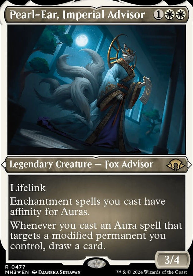Pearl-Ear, Imperial Advisor [#0477 Etched Foil] (MH3-R)