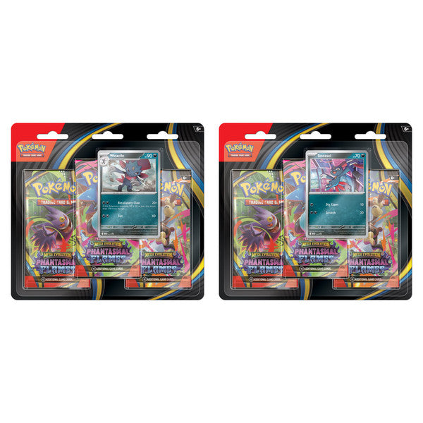 Pokemon TCG: ME02 Phantasmal Flames - 3 Pack Blister