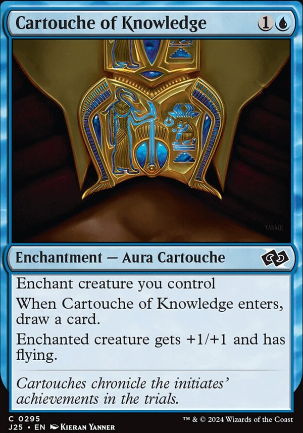 Cartouche of Knowledge [#0295] (J25-C)