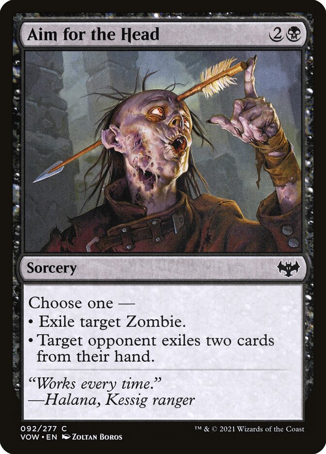 Aim for the Head (VOW-C-FOIL)