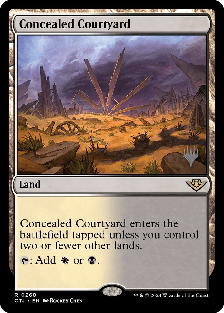 Concealed Courtyard [#0268] (OTJ-R-PP)