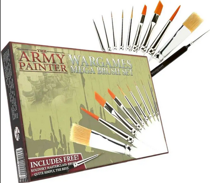 The Army Painter: Hobby Tools - Starter Mega Brush Set