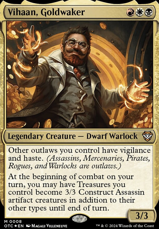 Vihaan, Goldwaker [#0008 Commander] (OTC-M-FOIL)