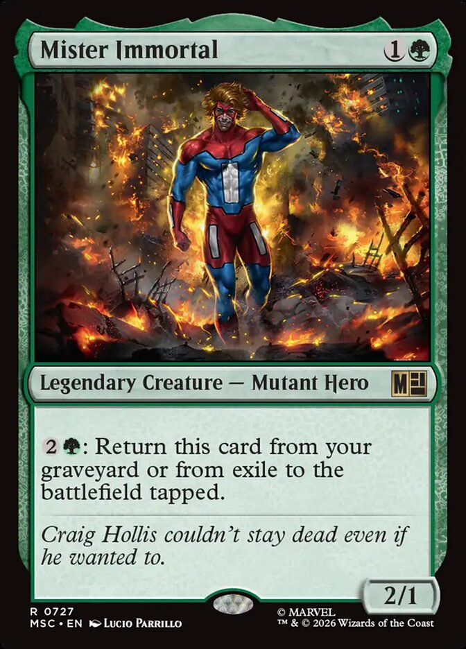 Mister Immortal [ #0727 ] (MSC-R)