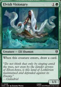 Elvish Visionary [ #0206 ] (HOC-C)