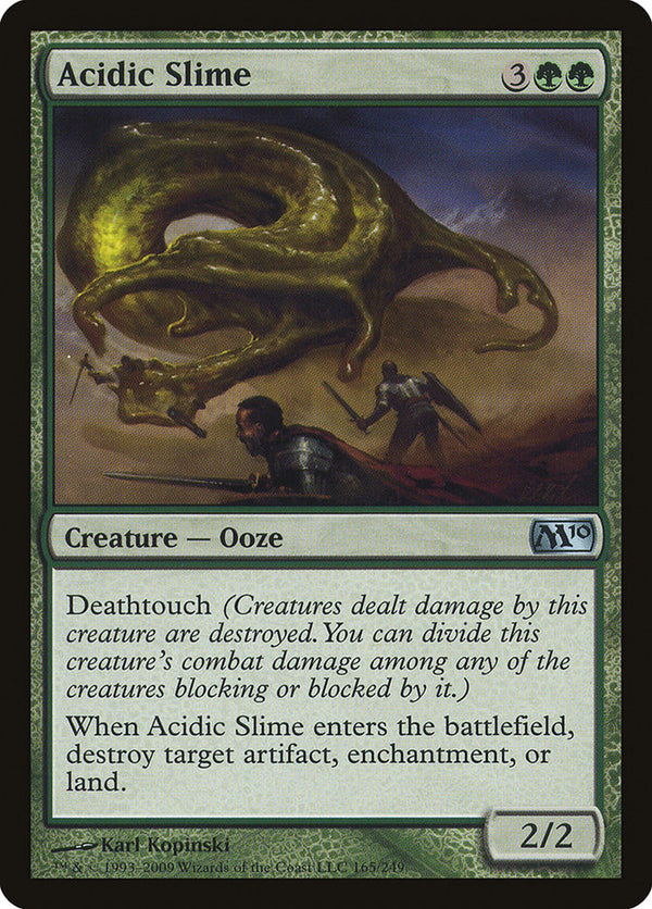 Acidic Slime (M10-U-FOIL)