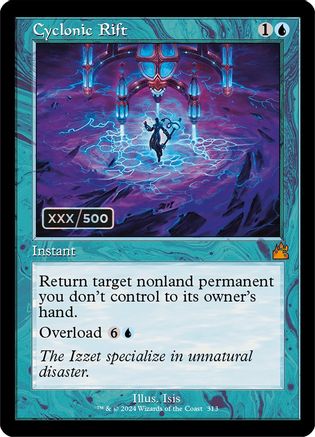 Cyclonic Rift [#0313] [Serial Numbered] (RVR-R)